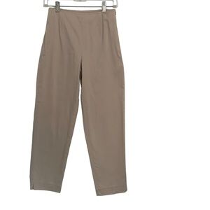 Vintage Talbots Khaki Cotton Pants Size 4P